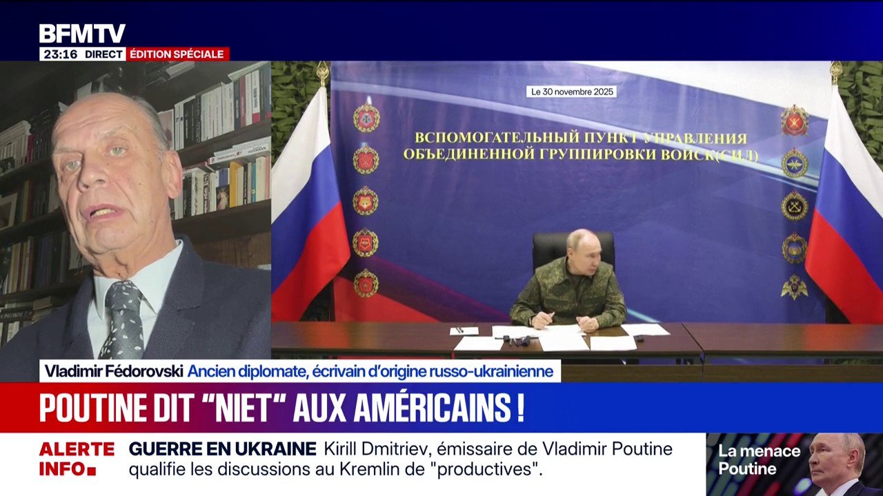 Menace de guerre en Europe ?: pour Vladimir Fédorovski, ancien diplomate et écrivain d'origine russo-ukrainienne, "on est dans une situation dramatique" après les propos de Vladimir Poutine