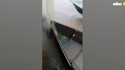 Pescadores De Atinguy Denuncian Que Sus Elementos De Trabajos Son Dañados Por Manejo De La Cota En El Embalse De Yacyreta