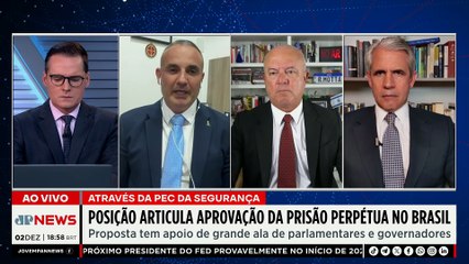PEC da Segurança: oposição articula prisão perpétua no Brasil