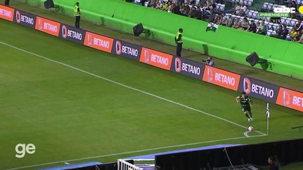 El gol de Gustavo Gómez en el triunfo de Palmeiras