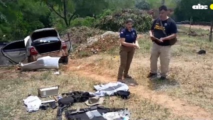 Dos detenidos tras persecución y balacera en Ytororo