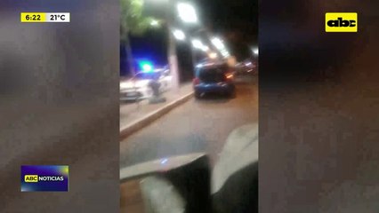 Video: incautan un vehículo por polución sonora
