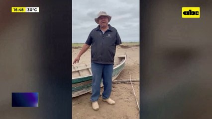 Video: dramática situación de sequía en río Pilcomayo