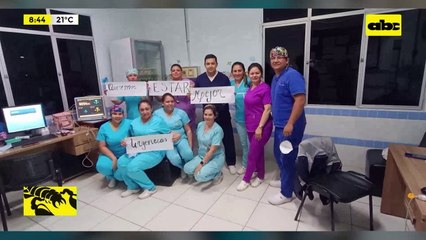 Video: personal de salud clama por mejora salarial