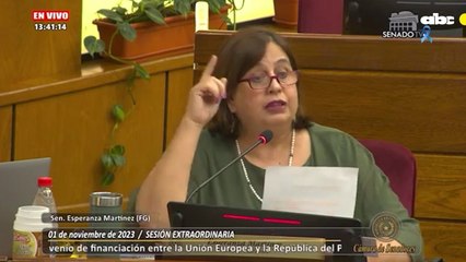 Senadora Esperanza Martínez pide lista de "niños castrados"