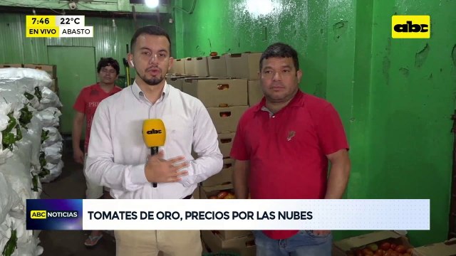 Tomates de oro, comerciantes también denuncian escasez