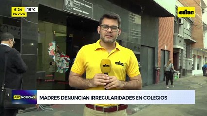 Video: madres denuncian irregularidades en colegios