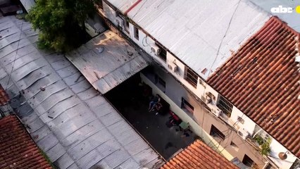ABC captó con un dron el descontrol dentro del penal de Tacumbú