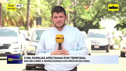 Video: 5 mil familias afectadas por temporal