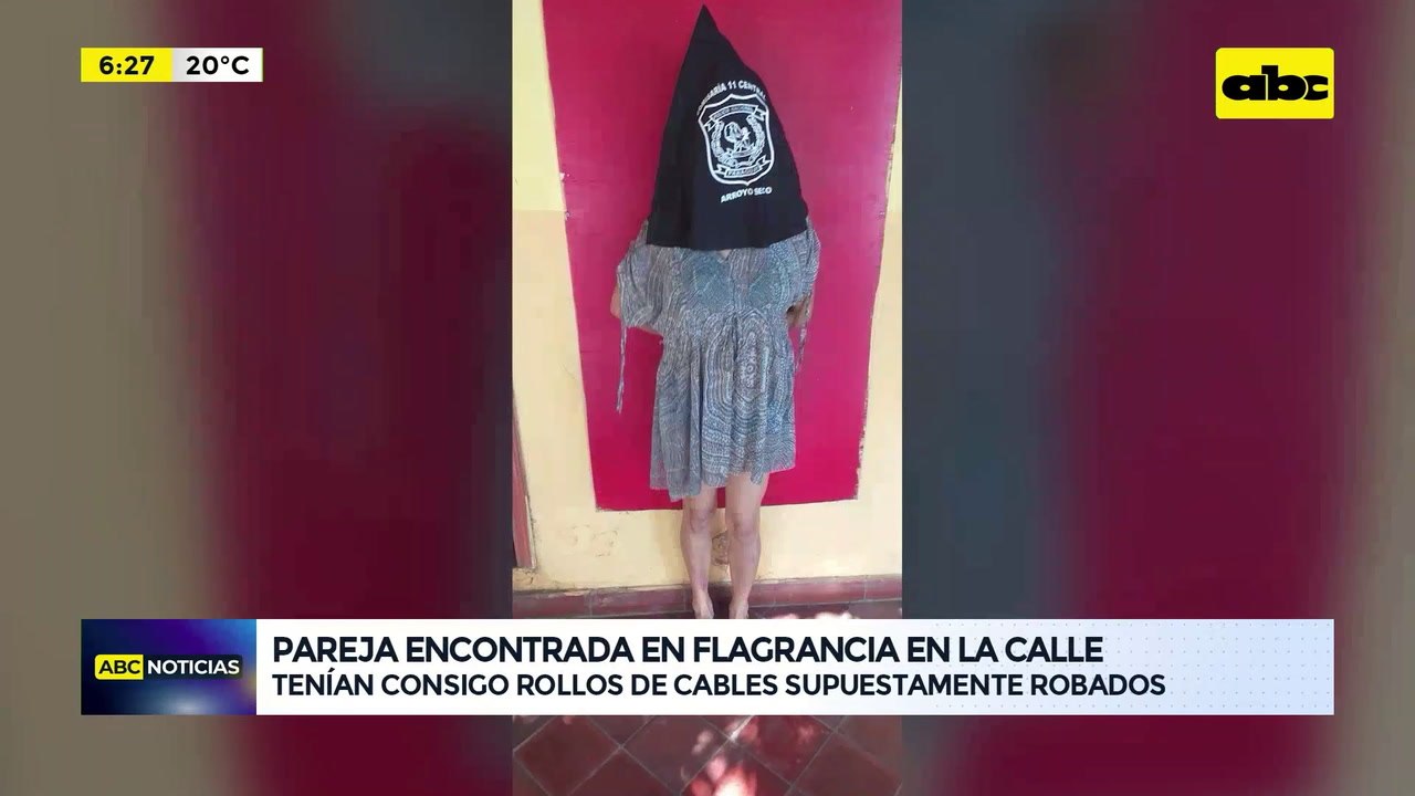Video: pareja encontrada en flagrancia en la calle