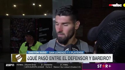 Gastón Suso Habló Del Festejo Provocativo De Adam Bareiro