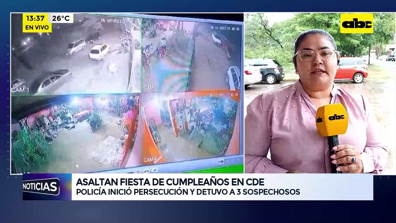Asaltan Fiesta De Cumpleaños En Cde