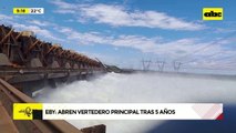 Video: Itaipú abrirá también sus compuertas