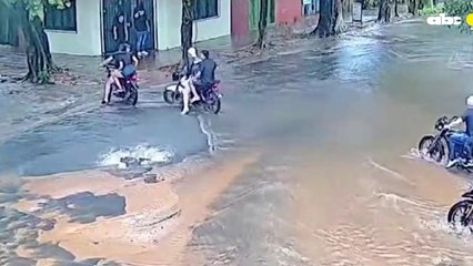 Manada de motochorros perpetró serie de asaltos en lambaré