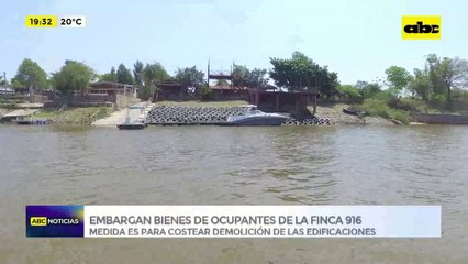 Video: embargan bienes de ocupantes de la finca 916