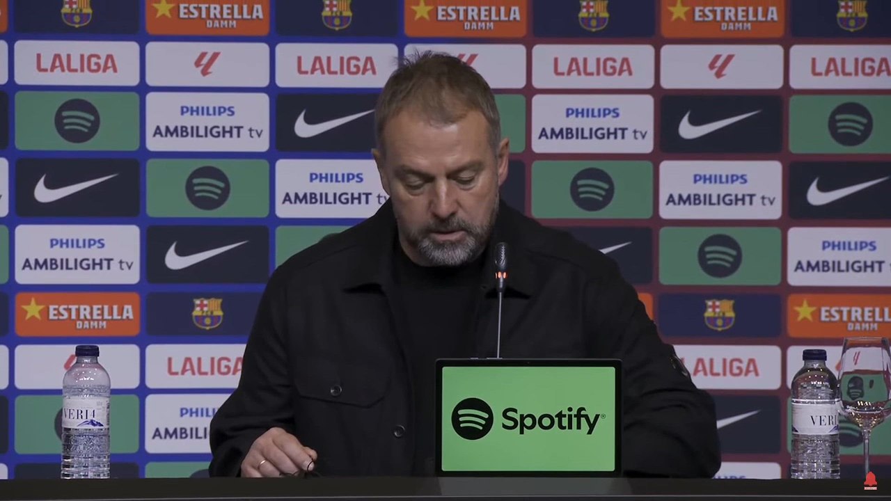 Flick Press Conference After FC Barcelona 3-1 A...