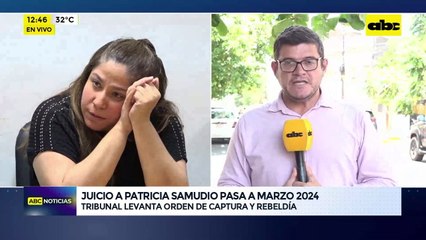 Video: juicio a Patricia Samudio pasa a marzo 2024