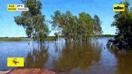 Villa Florida: evacuan a varias familias tras crecida del río Tebicuary