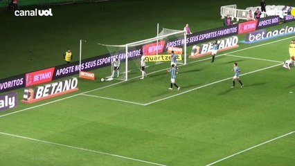 El gol de Mathías Villasanti en el triunfo de Gremio