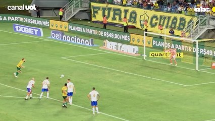 El Tanto De Isidro Pitta En El Triunfo De Cuiabá