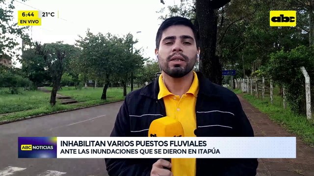Video: Inhabilitan varios puestos fluviales