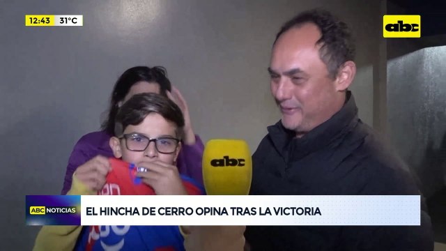 Video: el hincha de Cerro Porteño opina tras la victoria