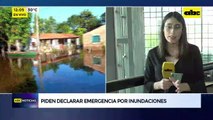 Video: plantean declarar emergencia por inundaciones