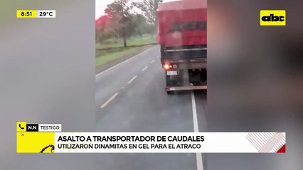 Video: testigo cuenta lo que presenció durante el fatal atraco a transportadora en Itapúa