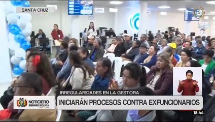 Presidente Paz anuncia procesos por irregularidades en la Gestora