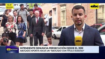 Lambaré: intendente denuncia persecución desde el JEM