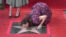 Carla Gallo attends Sarah Paulson's Hollywood Walk of Fame star unveiling ceremony