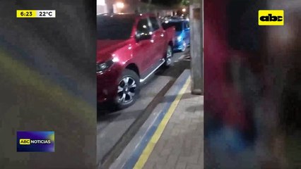 Video: unos 15 vehículos incautados en Luque