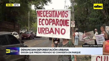 Barrio las Mercedes: piden que predio privado se convierta en parque