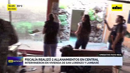 Video: continúan los allanamientos de las propiedades del clan Pavão