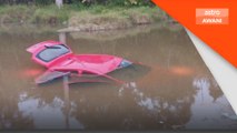 Pelajar PhD UMK maut, kereta terjunam ke dalam tasik