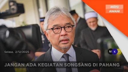 Jangan ada kegiatan songsang di Pahang - Al-Sultan Abdullah