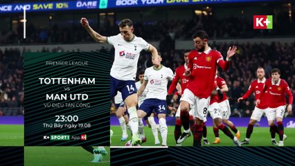 Manchester United - Tottenham Hotspur : Vũ điệu tấn công - Vòng 2 Ngoại Hạng Anh mùa giải 23/24 (có Logo)