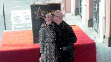 Ryan Murphy attends Sarah Paulson's Hollywood Walk of Fame star unveiling ceremony