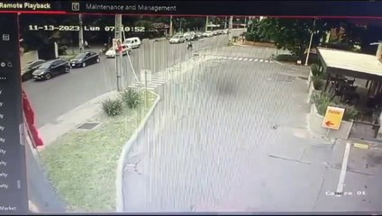 Circuito Cerrado De Asalto A Estación De Servicios En Luque