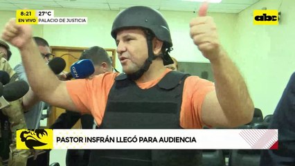 Pastor Insfrán: ‘’Hace 15 días Dios me dijo vamos a presentarnos’'