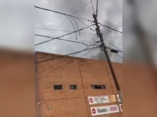 Principio De Incendio En El Supermercado Real Villa Morra