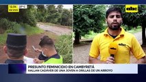 Video: Presunto nuevo hecho de feminicidio en Cambyretá
