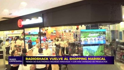 Video: Radioshack vuelve al Shopping Mariscal