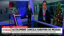 Indicação ao STF: Alcolumbre cancela sabatina de Messias