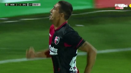 El gol de Gustavo Velázquez en la victoria de Newell's
