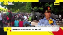 Video: operativo de seguridad en Caacupé