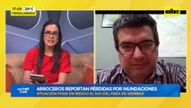 Video: arroceros reportan pérdidas por inundaciones