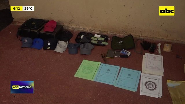 Video: Incautan evidencias tras un allanamiento