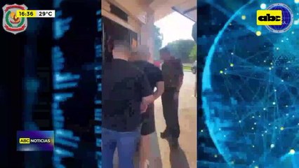 Video: detienen a presunto narco italiano