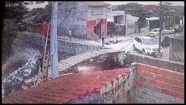 Así asaltaron a trabajadores de compañía de telecomunicaciones en Asunción